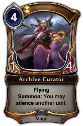 Archive Curator card