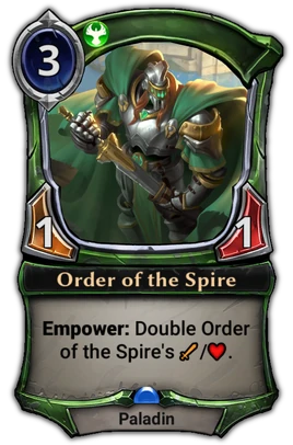 Order of the Spire card