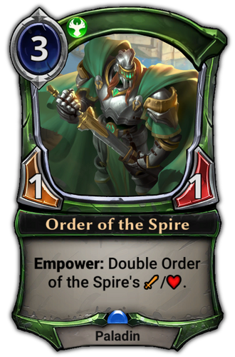 Order of the Spire card
