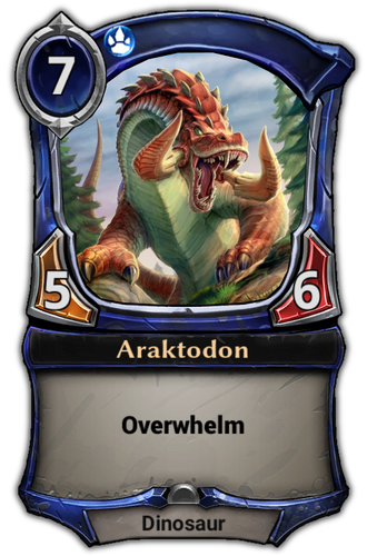 Araktodon card