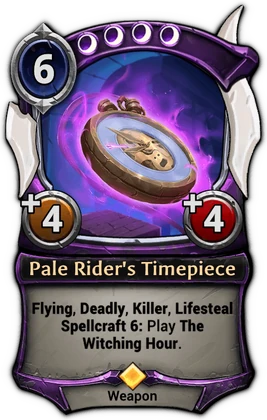 Pale Rider's Timepiece card