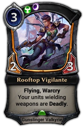 Rooftop Vigilante card