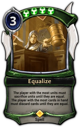 Equalize card