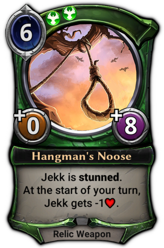 Hangman&#39;s Noose card