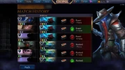 Screenshot - Match History