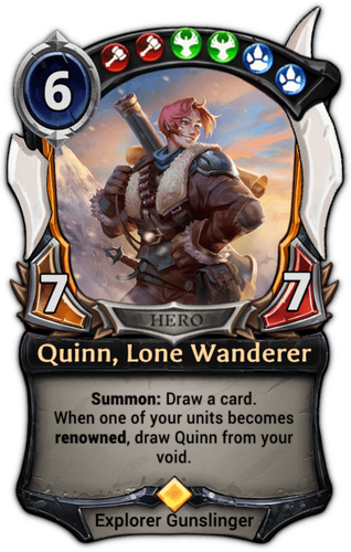 Quinn, Lone Wanderer card