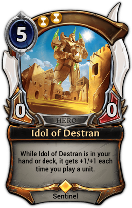 Idol of Destran card