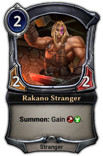 Rakano Stranger card