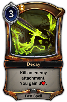 Decay card
