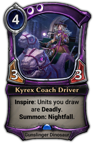 Kyrex Coach Driver card