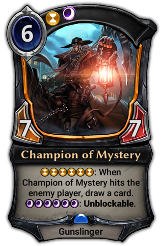 Champion of Mystery card