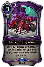 Torrent of Spiders
