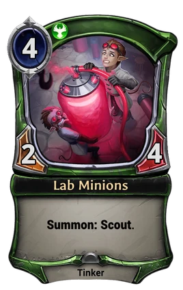 Lab Minions card