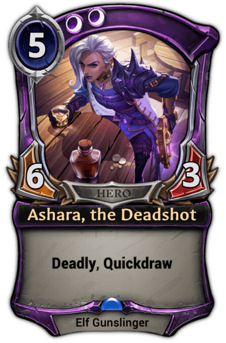 Ashara, the Deadshot card