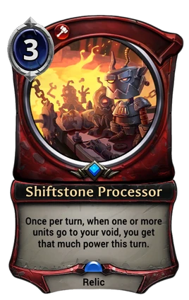 Shiftstone Processor card