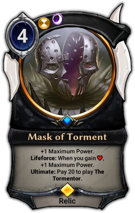 Mask of Torment card