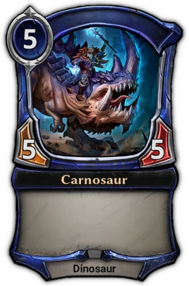 Carnosaur card