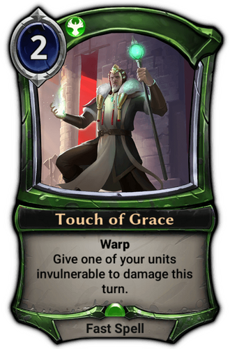 Touch of Grace card
