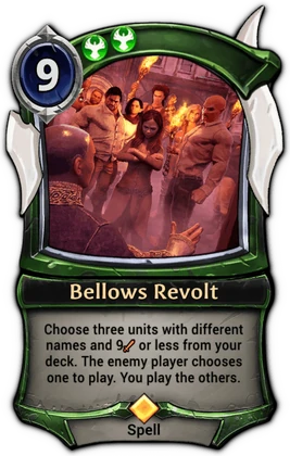 Bellows Revolt card