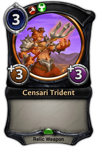 Censari Trident card