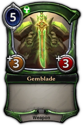 Gemblade card