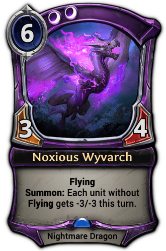 Noxious Wyvarch card