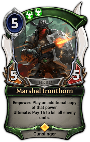 Marshal Ironthorn card