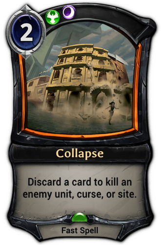 Collapse card