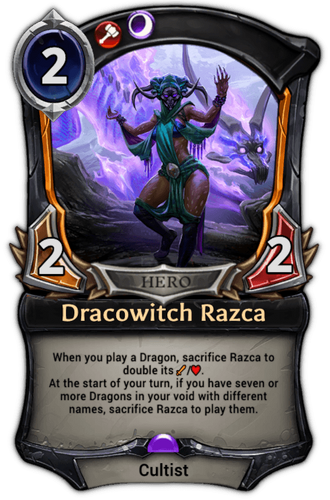 Dracowitch Razca card