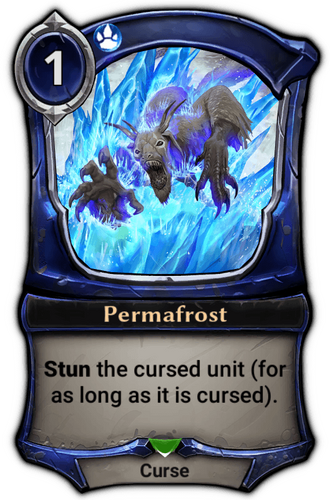 Alternate-art Permafrost card