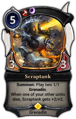 Scraptank card