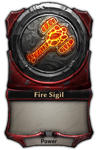 Fire Sigil card