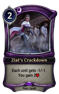 Ziat's Crackdown