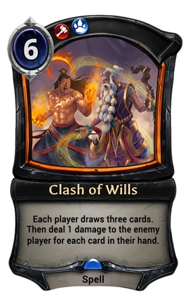 Clash of Wills card