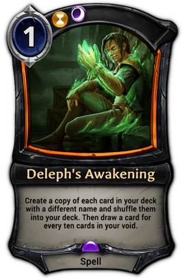 Deleph&#39;s Awakening card