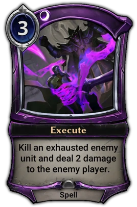 Execute card