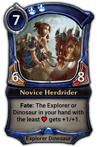 Novice Herdrider card