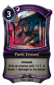 Panic Ensues