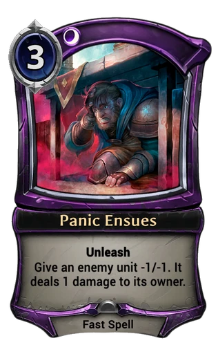 Panic Ensues | Eternal Card Game Wiki | Fandom