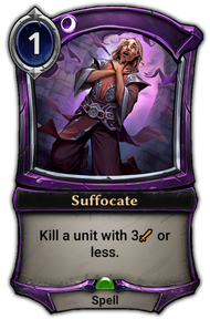 Suffocate