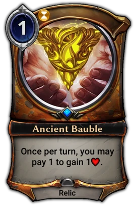 Ancient Bauble card