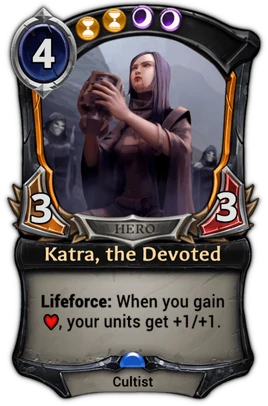 Katra, the Devoted card