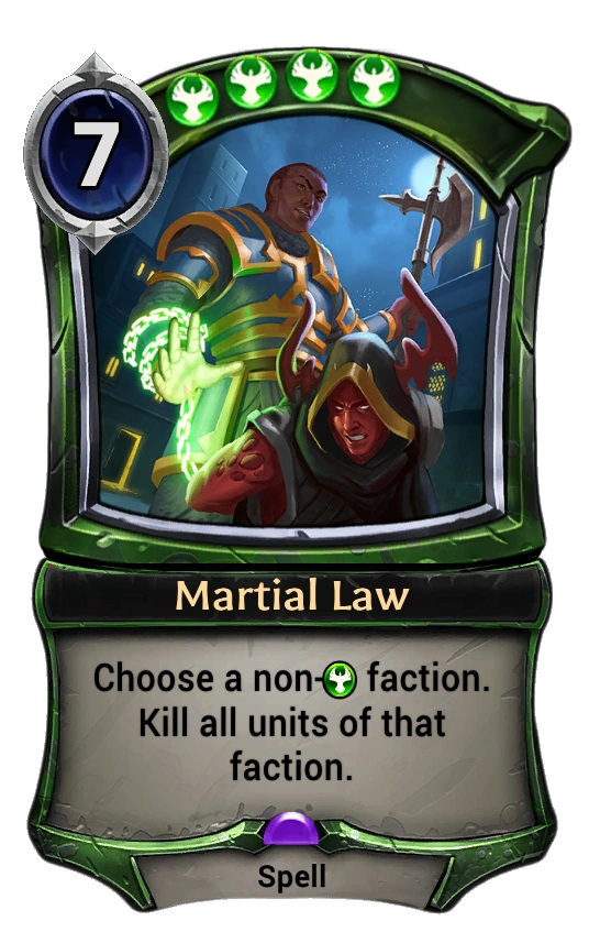 Martial Law Eternal Card Game Wiki Fandom