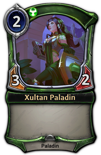 Xultan Paladin card