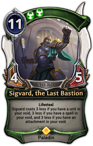 Sigvard, the Last Bastion card