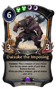 Daisuke the Imposing