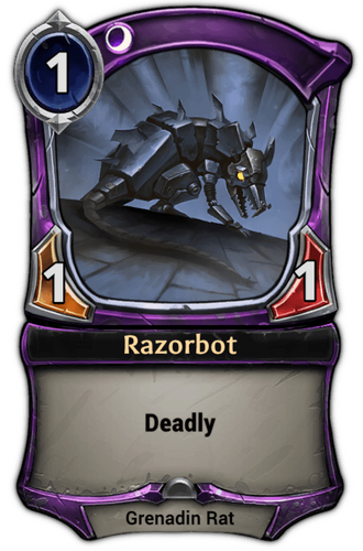 Razorbot card