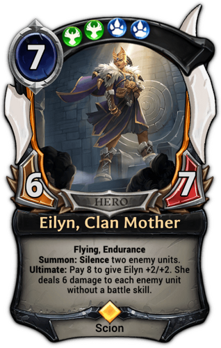 Eilyn, Clan Mother card