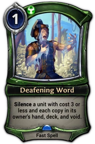 Deafening Word