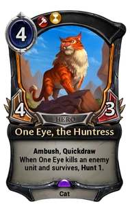 One Eye, the Huntress